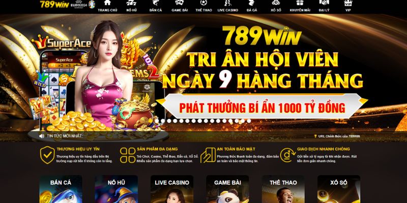 Tổng quan về sân chơi có tiếng 789WIN