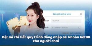 Bật mí chi tiết quy trình đăng nhập tài khoản bet88 cho người chơi